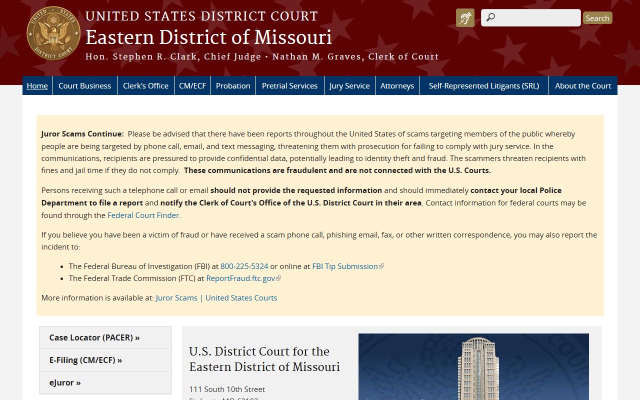 Phelps County probate records federal court distinction